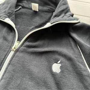 American apparel Apple branded zipper jacket